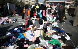 الملابس المستخدمة - البالة في قطاع غزة