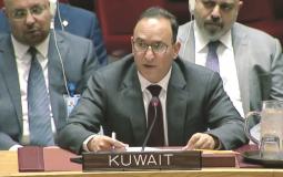 مندوب الكويت الدائم لدى الأمم المتحدة السفير منصور العتيبي