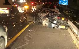 حادث سير في كريات جات جنوب إسرائيل