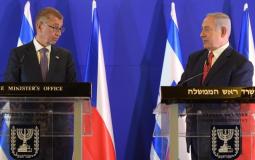 نتنياهو مع رئيس وزراء التشيك