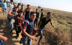 إصابة فتى على حدود غزة