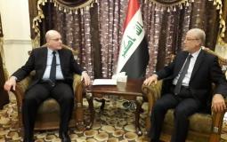 جانب من لقاء وفد الديمقراطية برئيس مجلس النواب العراقي