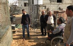 الإغاثة الزراعية تنظم جولة تفقدية لمشاريعها جنوب قطاع غزة