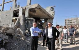 نيكولاي ملادينوف منسق الأمم المتحدة لعملية السلام بالشرق الاوسط اعد خطة لانعاش غزة -ارشيف-