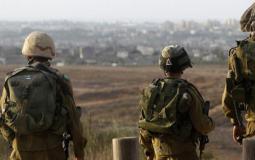 جنود الاحتلال على حدود غزة - توضيحية