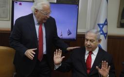 فريدمان يكشف موعد بدء خطوات ضم الأراضي الفلسطينية