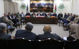 اجتماع الوفد الأمني المصري مع الفصائل في غزة