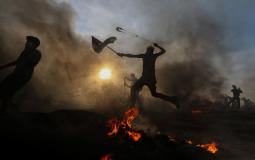 تظاهرات قرب حدود غزة