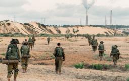 الجيش الإسرائيلي قرب غزة