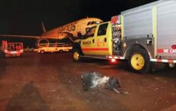 قصف مطار ابها السعودي