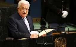 الرئيس الفلسطيني  محمود عباس