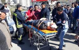 إصابات بينها خطيرة بحادث سير في رام الله الآن