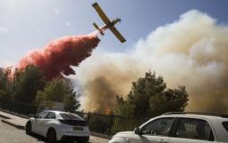 وصول فرق إطفائية إلى إسرائيل لاخماد الحرائق - ارشيفية