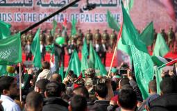 احتفال "حماس" بذكرى انطلاقتها الـ30 بغزة