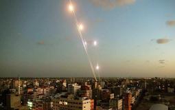 إطلاق قذائف صاروخية من غزة على جنوب اسرائيل