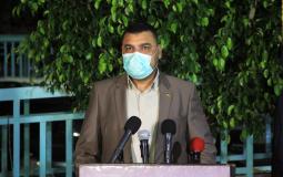 أشرف القدرة - المتحدث باسم وزارة الصحة في غزة