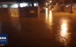 سيول في إيران تتسبب بانقطاع التيار الكهرائي