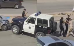 شرطة الرياض تلقي القبض على شخص جاهر بحمل رشاش