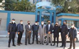 جامعة فلسطين تواصل زيارتها لمراكز الشرطة في  القطاع 