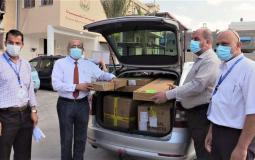 الصحة بغزة تتسلّم 10 أجهزة طبية لصالح مرضى كورونا