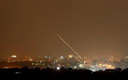 إطلاق صاروخ من قطاع غزة صوب إسرائيل