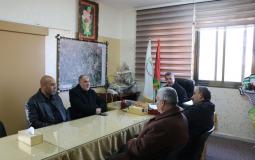 مدير التربية والتعليم الوسطى يستقبل وفدًا من مديرية أوقاف الوسطى