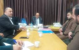 اجتماع نيابة خانيونس بمحكمة بداية المحافظة