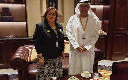 وزيرة الصحة تبحث مع نظيرها الإماراتي دعم القطاع الصحي