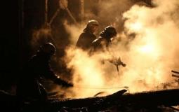 انفجار مستودع اسلحة في اوكرانيا