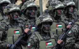 عناصر كتائب القسام الجناح العسكري لحركة حماس