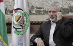 إسماعيل هنية رئيس المكتب السياسي لحركة "حماس"