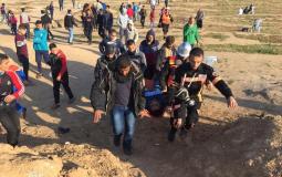 إصابات باعتداء الاحتلال على مسيرات العودة شرق قطاع غزة