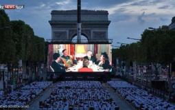 شاهد سكان باريس يشاهدون السينما من قوارب على نهر السين