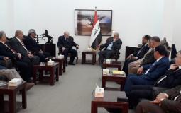 الجبهة الديمقراطية تلتقي إياد علاوي