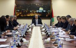 اجتماع مجلس الوزراء الفلسطيني