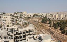 خلال تجريف الاحتلال لمنطقة خلة الخلة - ارشيفية