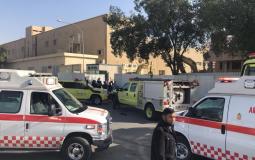 البحث عن 4 عمال جراء انهيار بمبنى مدينة الملك سعود الطبية
