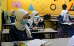 عودة طلاب الثانوية العامة إلى المدارس في غزة