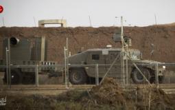 آليات إسرائيلية تظهر لأول مرة على حدود غزة