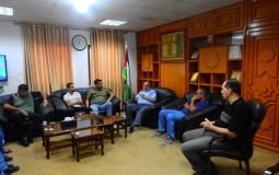 وكيل النقل والمواصلات يستقبل وفداً من تجار استيراد إطارات السيارات