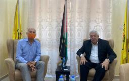 محمود العالول يلتقي السفير الهولندي لدى دولة فلسطين كيس فان بار