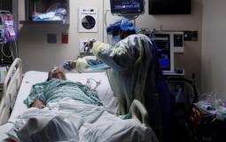 مصاب كورونا في غرفة العناية المكثفة- أرشيفية