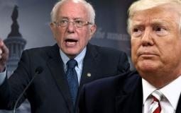 بيرني ساندرز ودونالد ترامب -أرشيف-