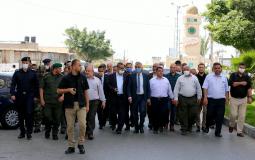 وفد حكومي بغزة يقدم واجب العزاء بالراحل رمضان شلح