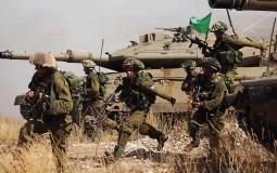 الجيش الاسرائيلي على حدود غزة -ارشيف-