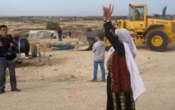 الاحتلال يهدم خيام قرية العراقيب للمرة 169