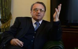 المبعوث الخاص للرئيس الروسي إلى الشرق الأوسط ونائب وزير الخارجية الروسي ميخائيل بوغدانوف (صورة أرشيفية)