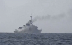 استهداف بارجة سعودية قبالة سواحل جيزان جنوب المملكة