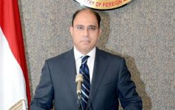 المتحدث باسم الخارجية المصرية المستشار احمد أبو زيد 
