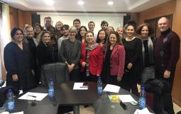 حنان عشراوي تستقبل وفدا من طلبة الدراسات العليا في جامعة هارفرد